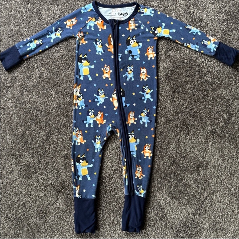 Little Sleepies Bluey Dance Mode Zippy 6-12